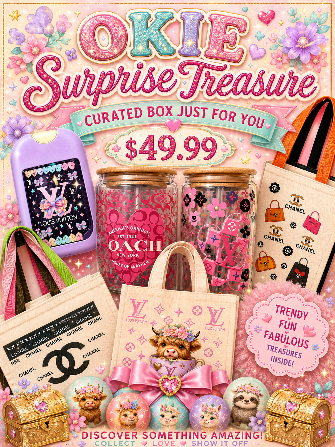 DESIGNER INSPIRED CURATED BOX 49.99