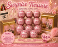 10 OKIE SURPRISE BALLS PLUS 2 GOLDEN TREASURE CHESTS