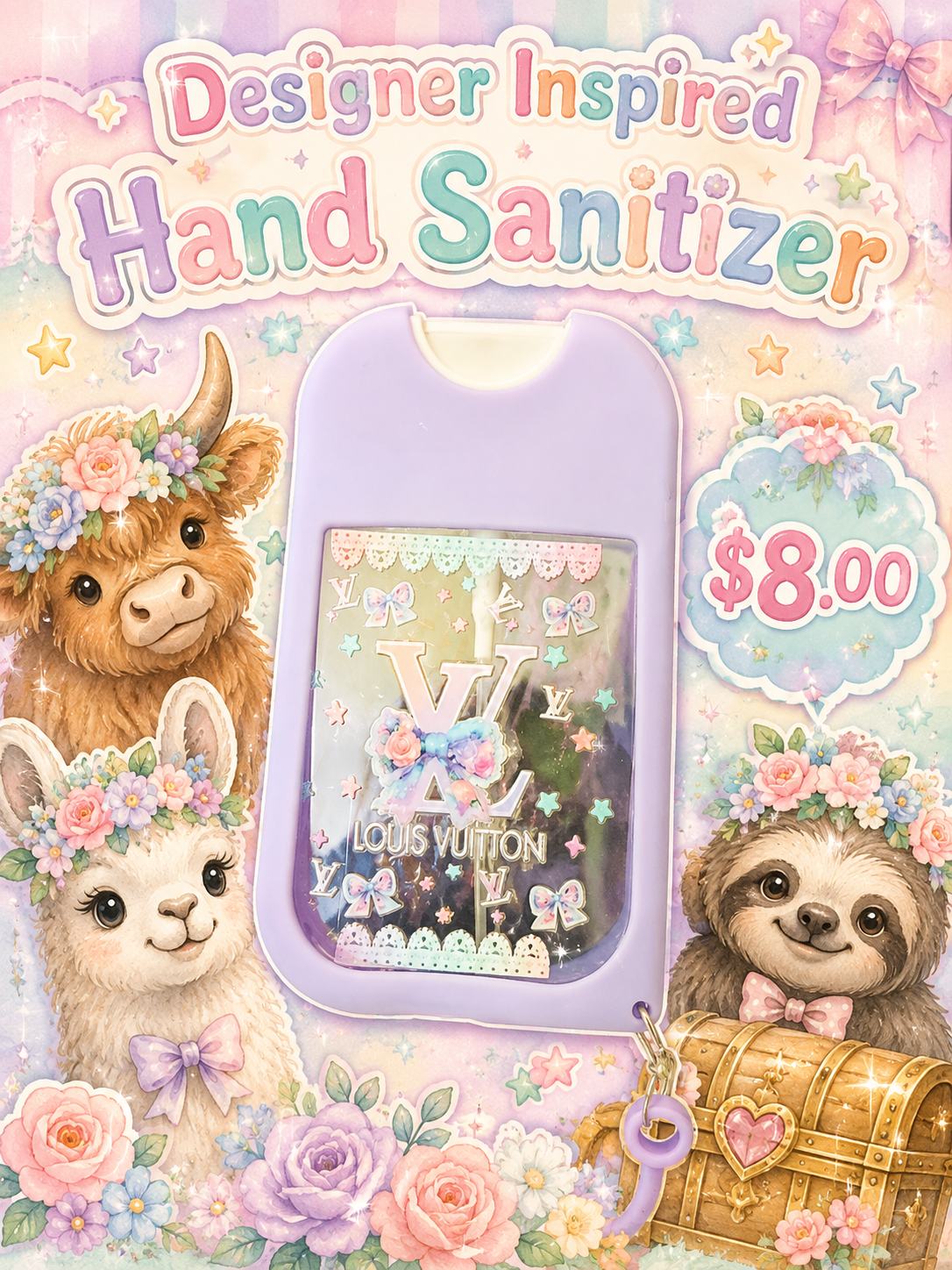 Designer Inspired Hand sanitizer